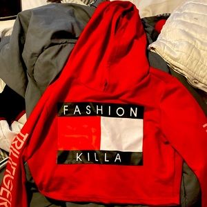 Brand new fashion kills shirt crop top size small